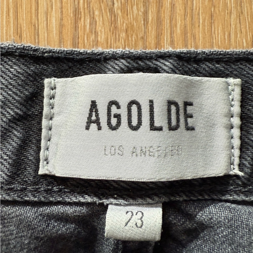 AGOLDE Riley High Rise Straight Crop Jean - Picture 4 of 4